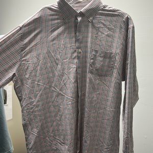 Peter Millar summer comfort long sleeve dress shirt for men